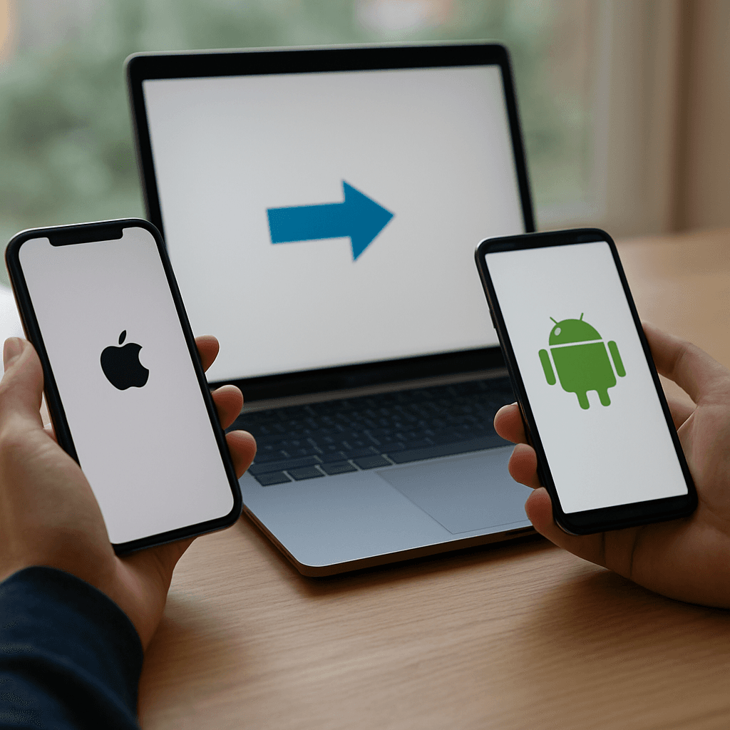 Transférer iPhone vers Android sans perdre vos SMS