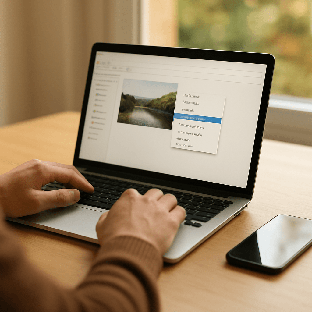Supprimer les métadonnées EXIF d'une photo avant envoi