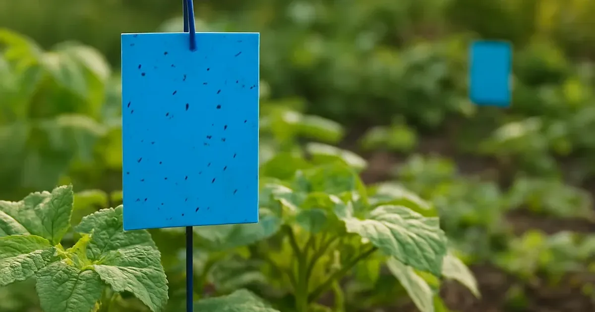 Thrips en intérieur : pièges bleus et suivi efficace