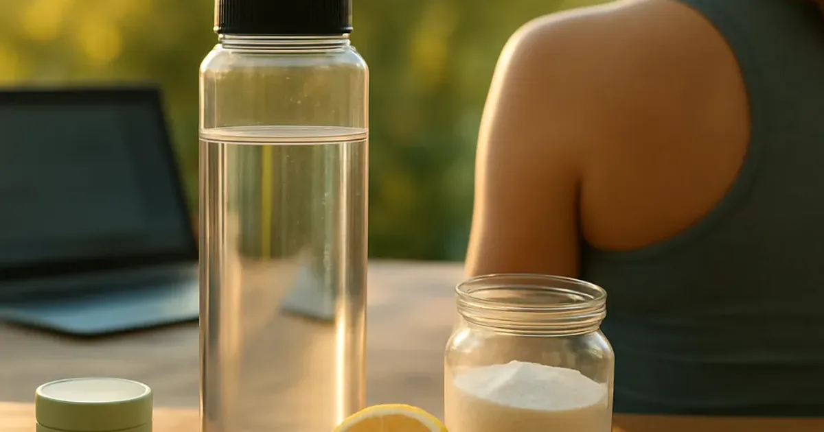 Hydratation et électrolytes : stop aux crampes et fatigue