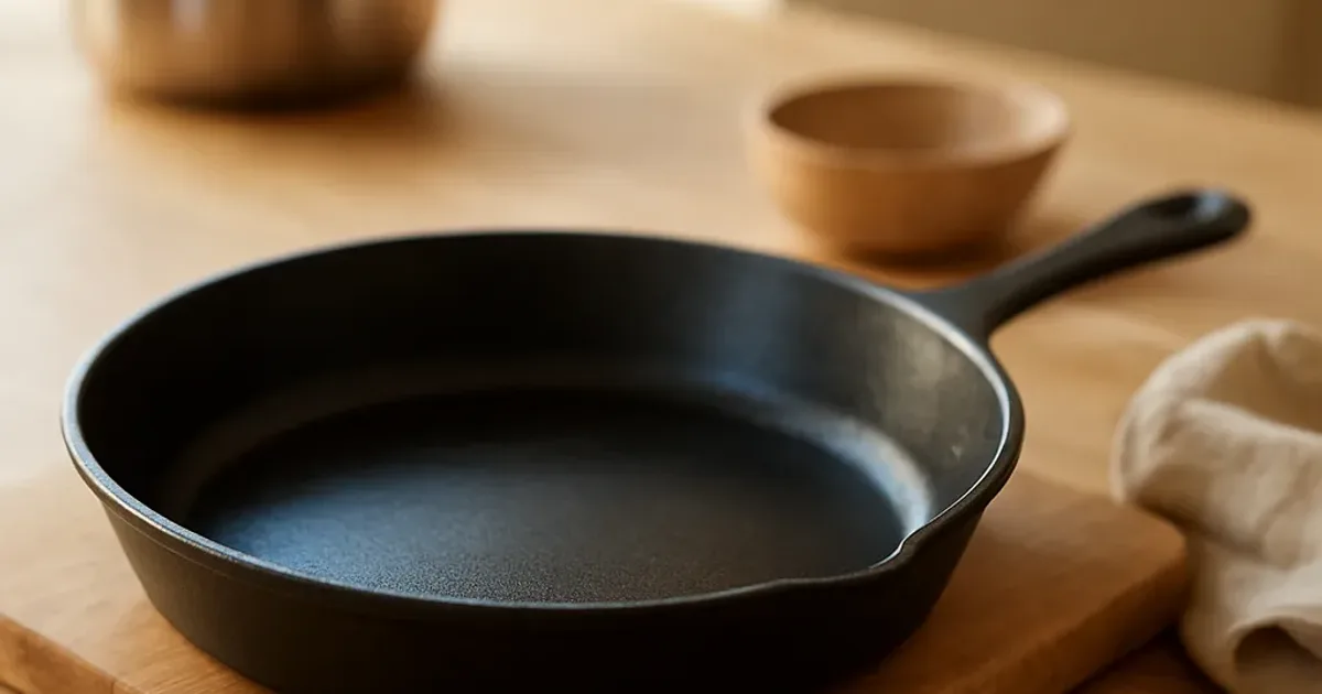 Poêle en fonte : culottage parfait et zéro rouille