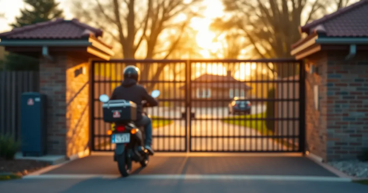 Portail motorisé : prix réel, options et pièges à éviter