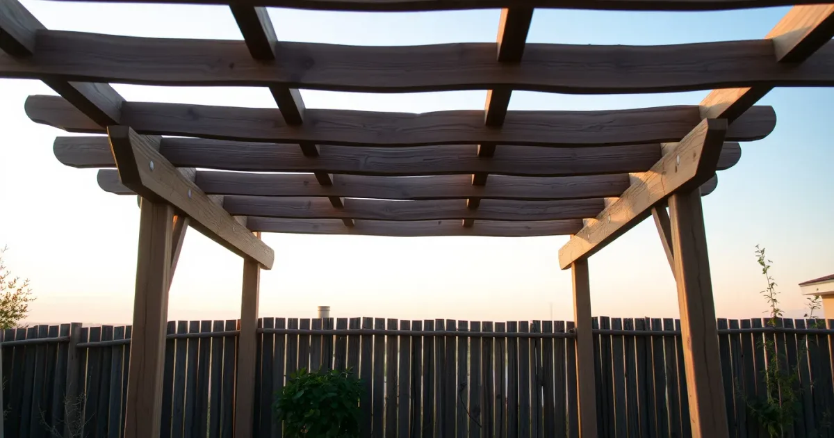 Pergola en bois qui bouge ? 5 fixes pour la rigidifier
