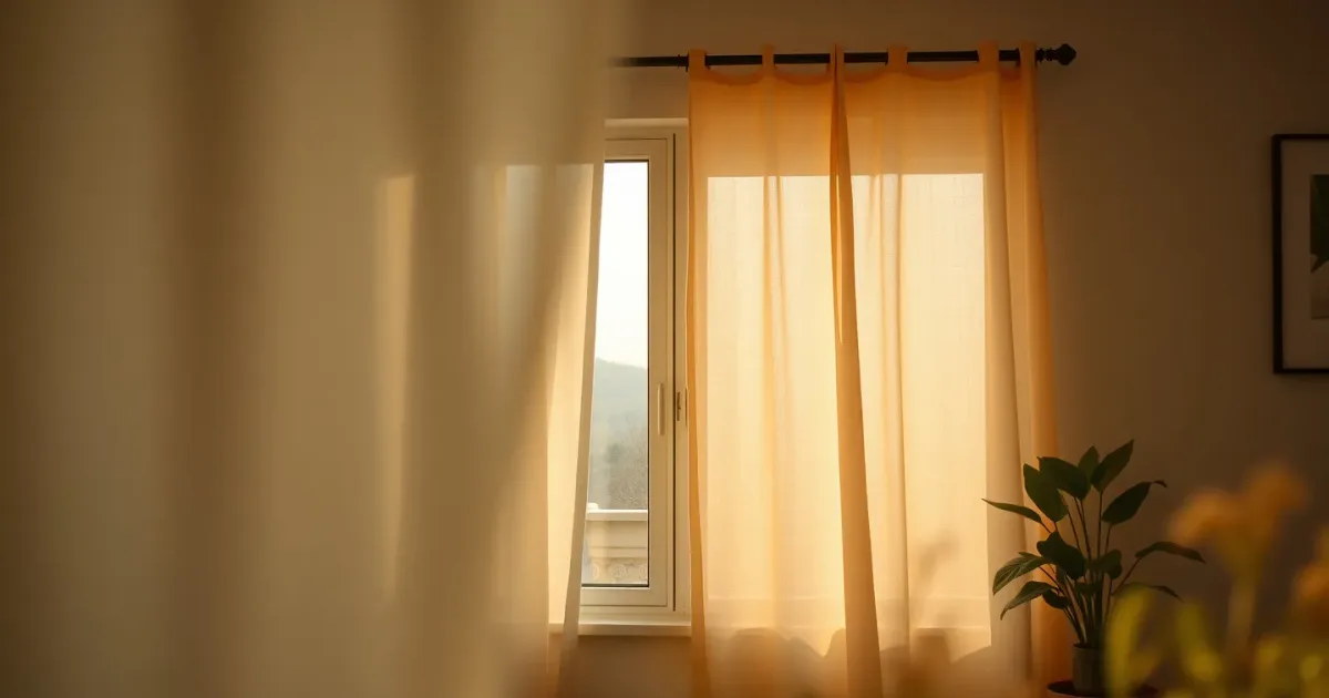 Voilages anti-vis-à-vis : mon choix et la pose facile
