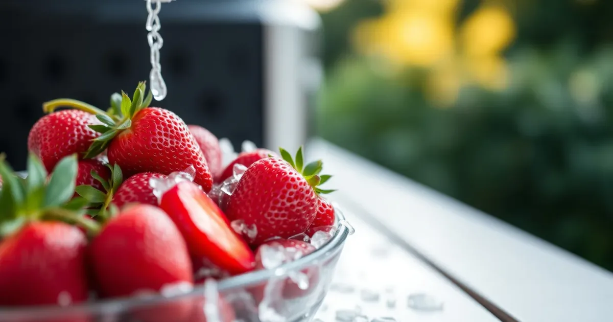 Laver les fraises sans les gorger d'eau : mes astuces