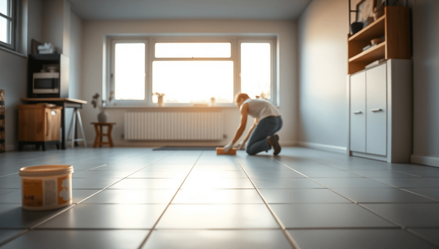 Peindre un carrelage au sol : tenue réelle et étapes sûres