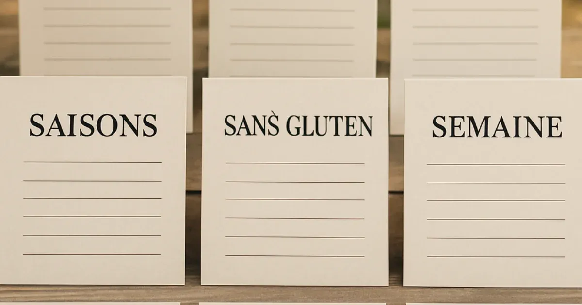 Menus
