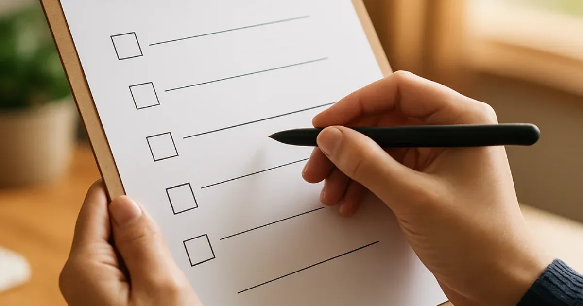 Checklists