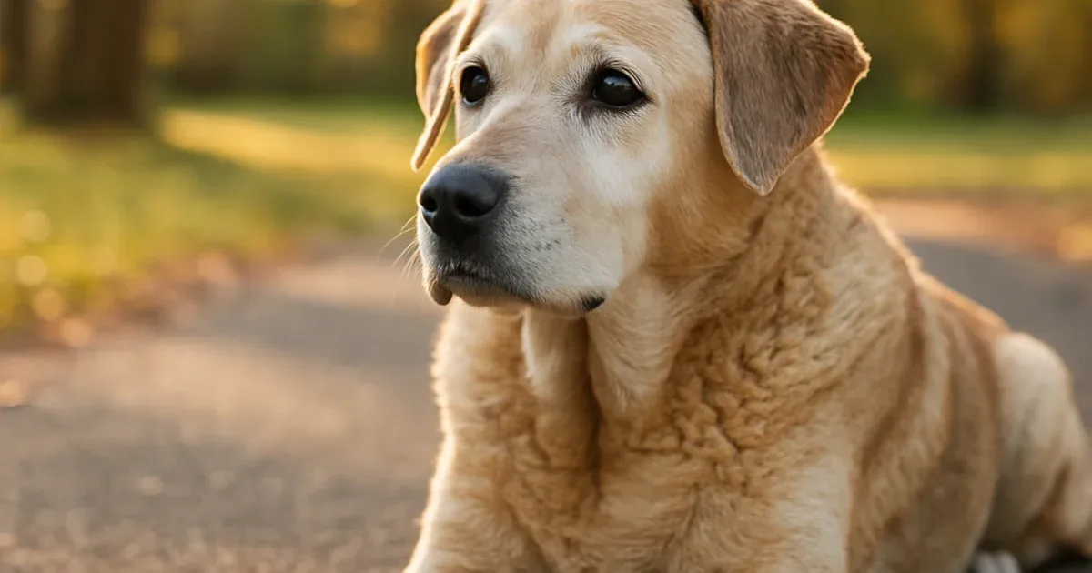 Chien senior